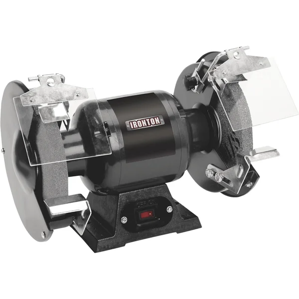 Ironton 8in. Benchtop Grinder - 1/2 HP - 3, 560 RPM