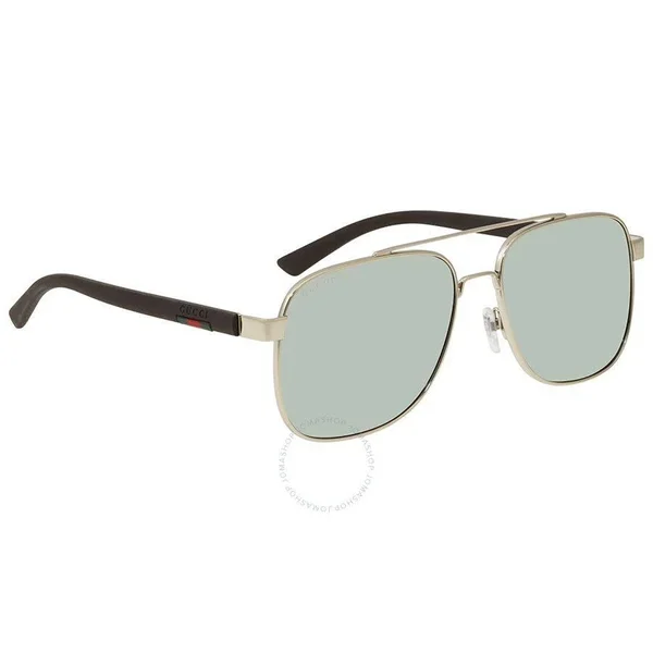Gucci GG0422S Sunglasses - Gold/Brown (005)