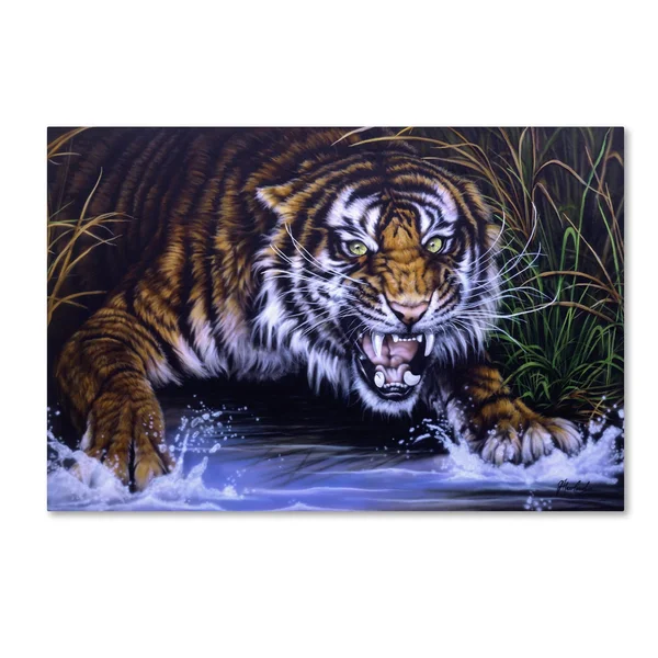 Trademark Fine Art Ali1887-C3047Gg Jenny Newland 'Surprise' Canvas Art