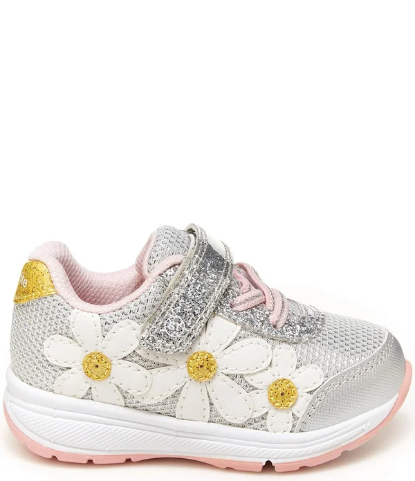 Stride Rite Girls& Light Up Glimmer Sneakers Toddler - 8.5W Toddler