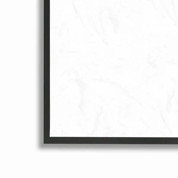 Stupell Industries ABC&s of Self Care Adult Relaxation Alphabet Framed Wall Art Design by Gigi Louise - 24 inch x 30 inch, Black