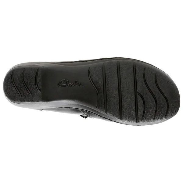 Women's Clarks Channing Essa, Size: 11, Black Leather