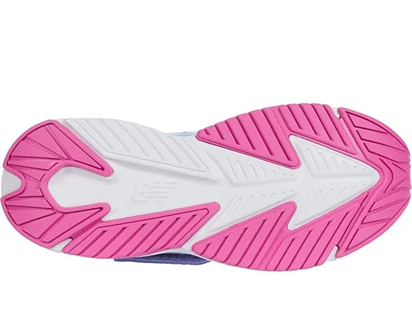 New Balance Kids& Rave Run - Grey/Purple (Size 3 wide)