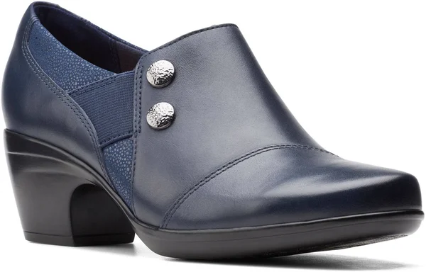 Clarks Emily Beales 8.5 Women's Navy