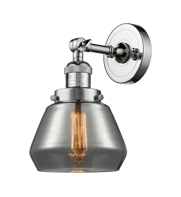Innovations Lighting Fulton 1 Light Sconce 203 AC G173 (Antique Copper)
