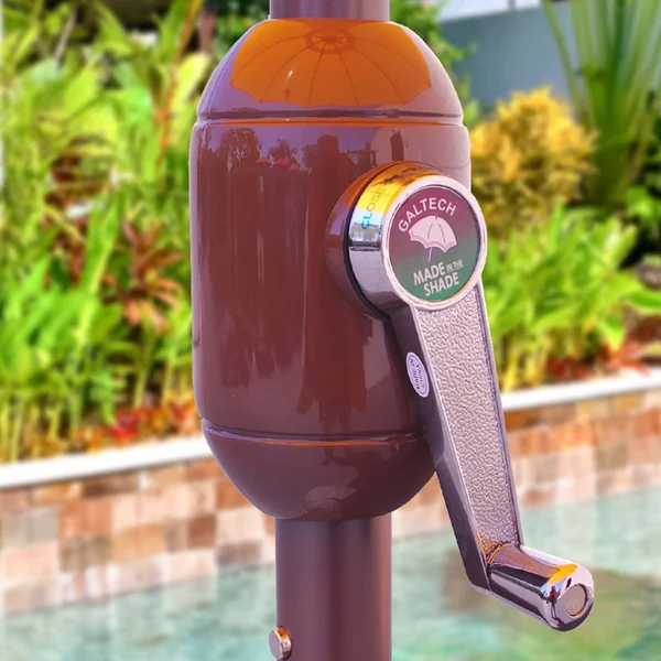 Galtech 636 9& Manual Tilt Umbrella - Aruba