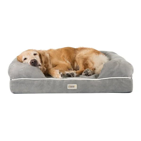 Friends Forever Orthopedic Memory Foam Dog Bed Sofa