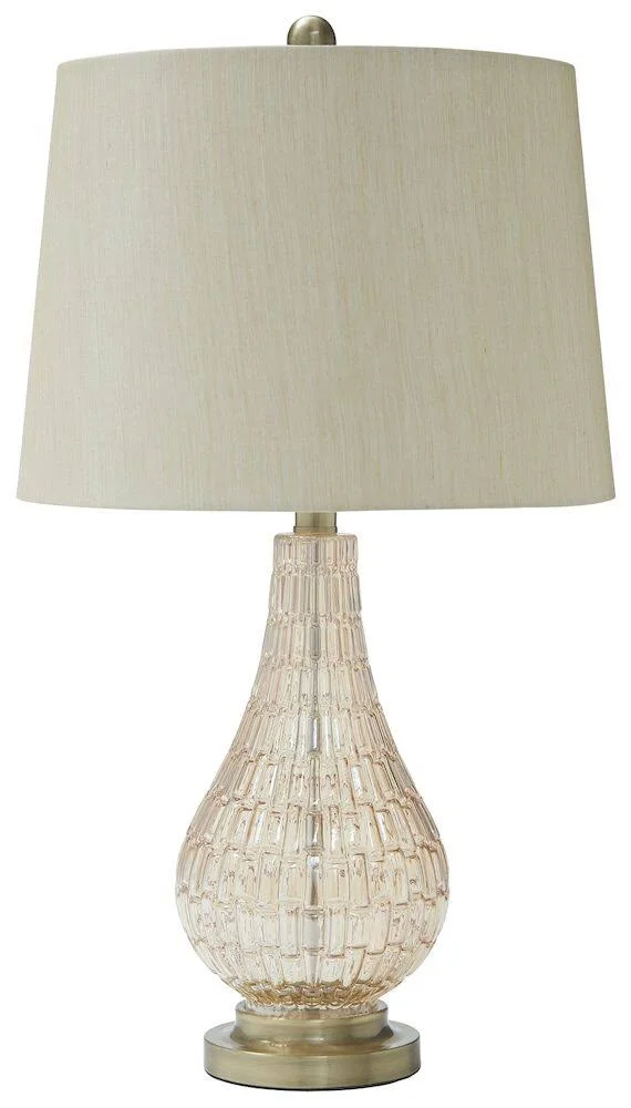 Ashley Latoya Champagne Glass Table Lamp