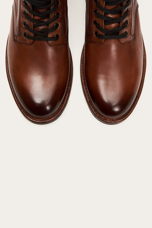 Frye Company Gordon Lace Up 9 Men's Cognac