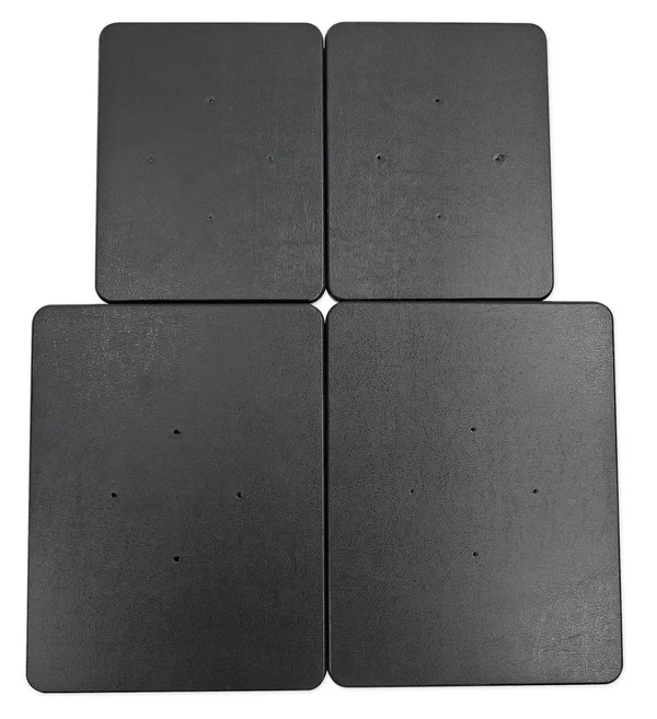 Rockville 8 Black Studio Monitor Speaker Stands for KRK Rokit 5 G3 Monitors RHT8B