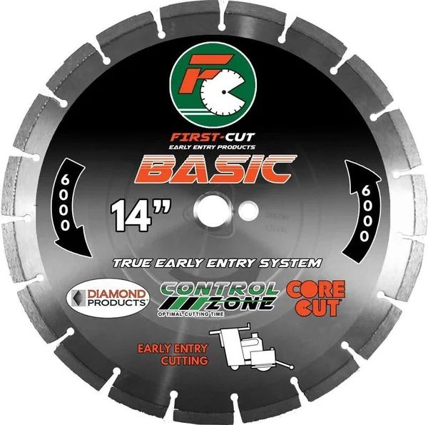 Diamond Products First-Cut Basic Early Entry Blades CBFC10250M (63390)