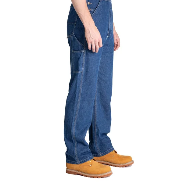 Berne Apparel B910 Original Unlined Washed Denim Bib Overall