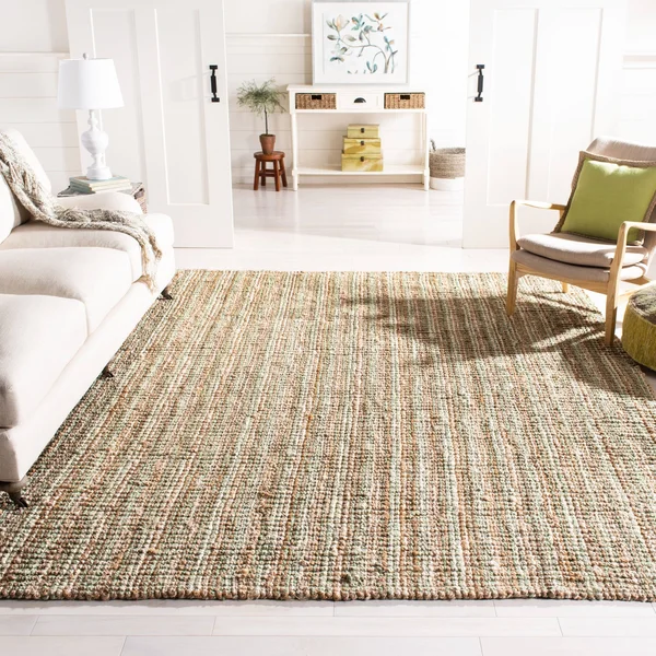 Safavieh Natural Fiber NF447N 2&6x22 x 14&0x22 Runner Natural - Ivory Area Rug
