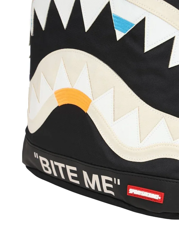 Sprayground Bite Me Shark Backpack - 18" x 6" x 11.5"