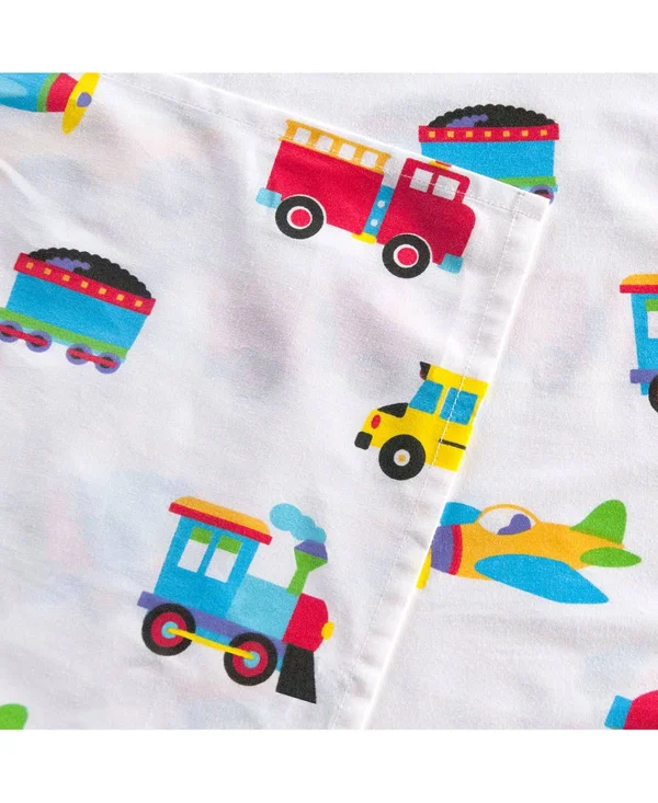 Olive Kids - Trains, Planes, Trucks Sheet Set Twin