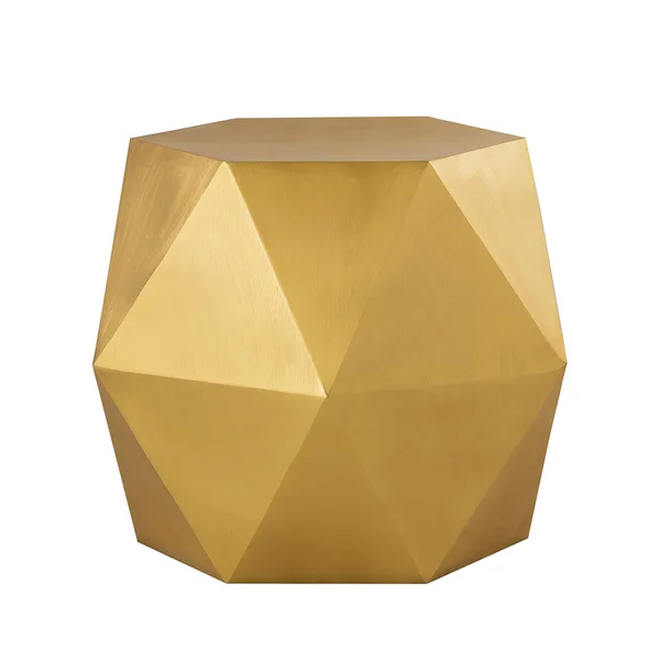 Pasargad Home PRR-042BRS Lexi Side Table Brass