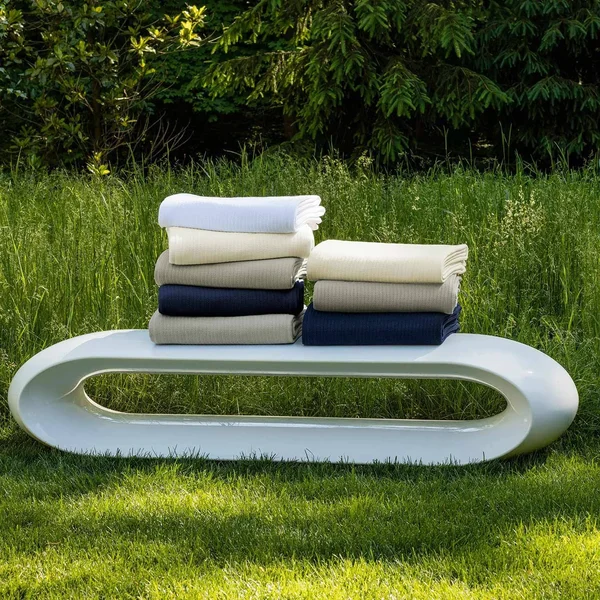 Sferra Grant Blanket, Full/Queen - White