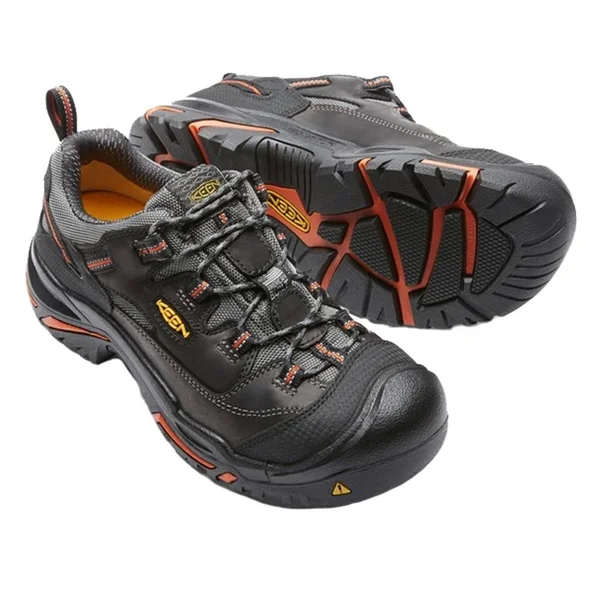 Keen Utility Braddock Low Steel Toe, Men's Black/Bossa Nova
