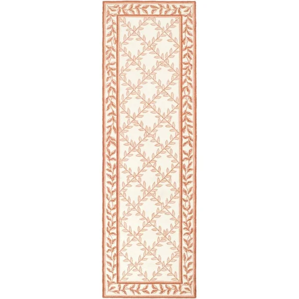 Safavieh DuraRug EZC430C Area Rug - Ivory/Beige, Size: Runner 2'6 inch x 8'