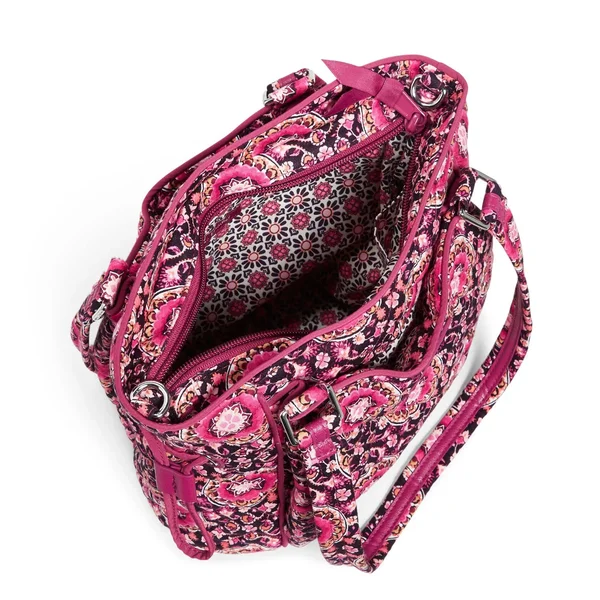 Vera Bradley Signature Cotton Mini Glenna Satchel Crossbody Purse