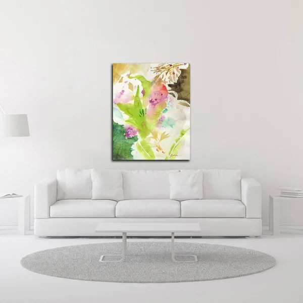 30x22 x 24x22 Fusion NO. 2 by Sheila Golden Print on Canvas