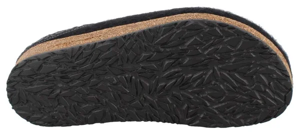 Women's Stegmann Wool Felt Cork Clog Slipper - Size: 11, Black