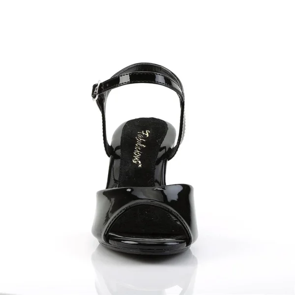 Fabulicious Belle-309 - 3x22 Heel Ankle Strap Sandal - Silver 6