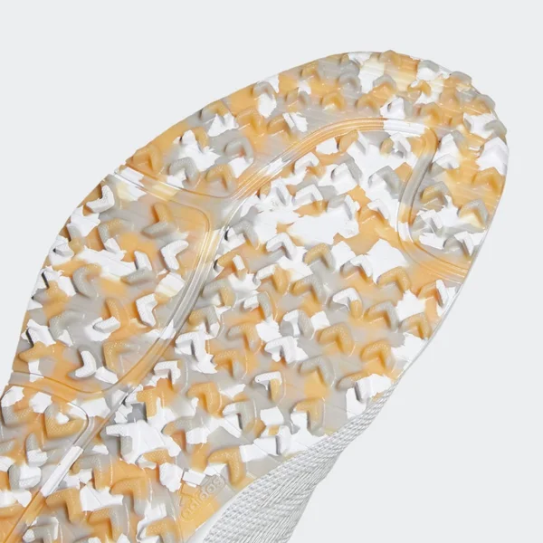 Adidas S2G Spikeless Golf Shoes - gray/white/hazy Orange 8 Wide