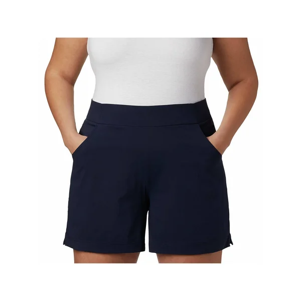 Columbia Women's Anytime Casual Shorts, 1X, Dark Nocturnal