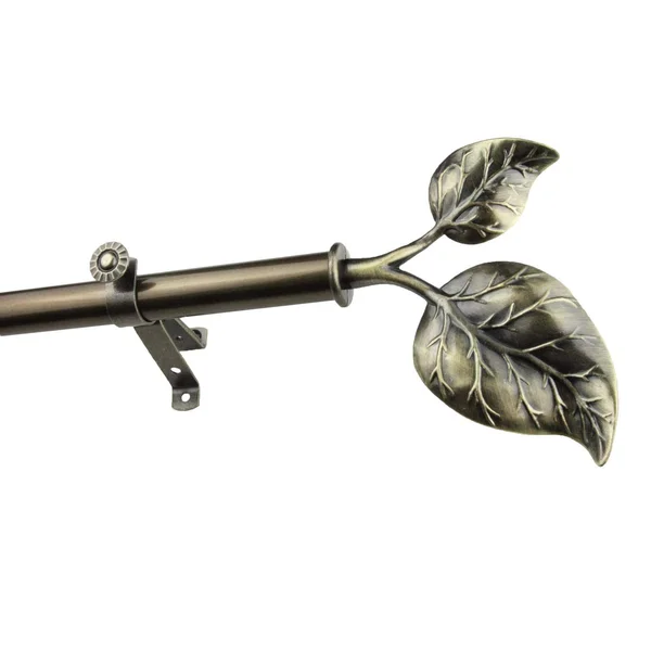 Rod Desyne Antique Brass Ivy Curtain Rod 48-in. - 84-In.