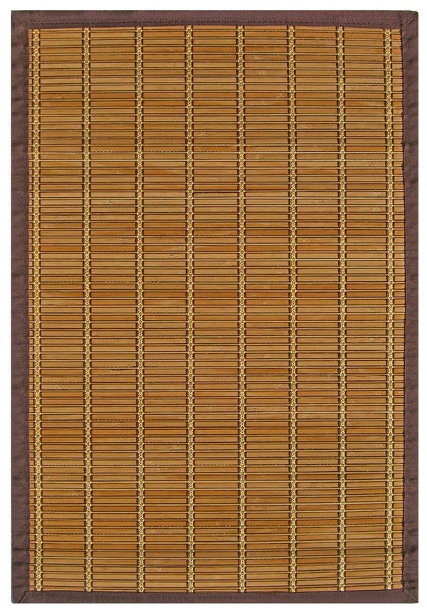Anji Mountain 6& x 9& Pearl River Bamboo Rug