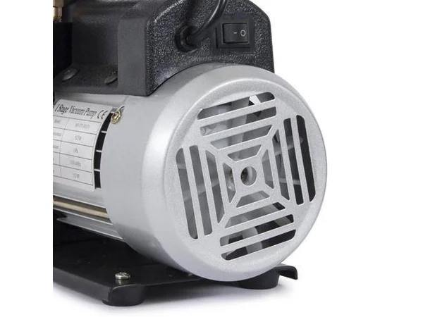 Arksen Single Stage 1/2HP Rotary Vane 5cfm Vacuum Pump R410A R134A Refrigerant, Black