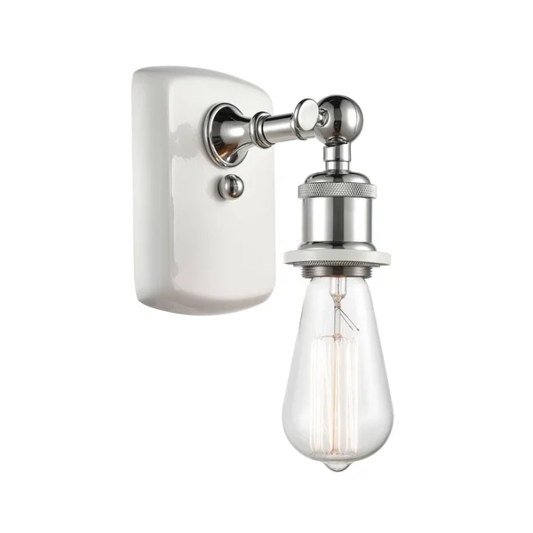 Innovations Lighting-Bare Bulb 1 Light Sconce-516-1W-WPC