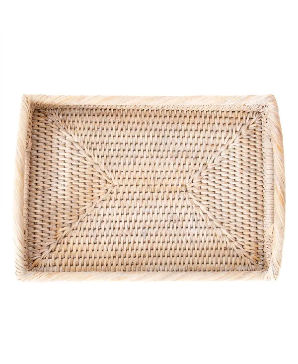 Artifacts Trading Company Rectangular Vanity Tray - Off-White