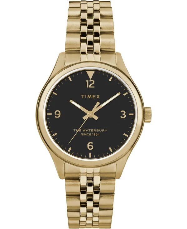 Timex Waterbury Traditional 34mm Stainless Steel Bracelet Watch