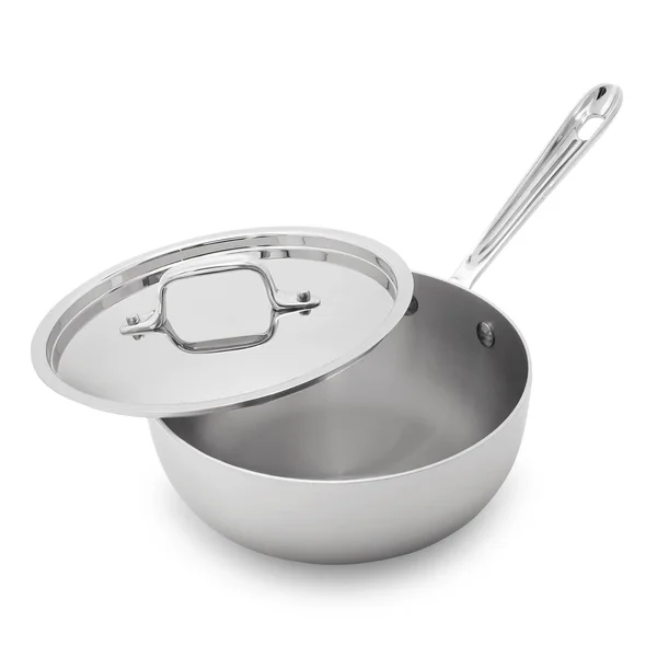 All-Clad Stainless Steel Saucier with Lid, 2 Quart