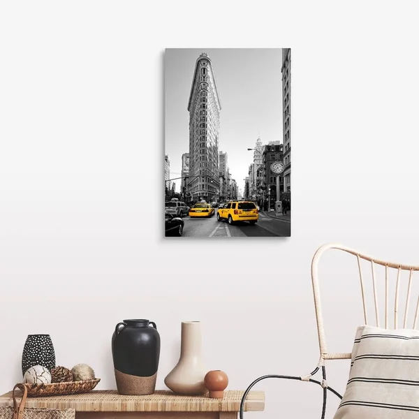 The Flatiron Building - New York, Canvas Wall Art, 20x30, Great Big Canvas