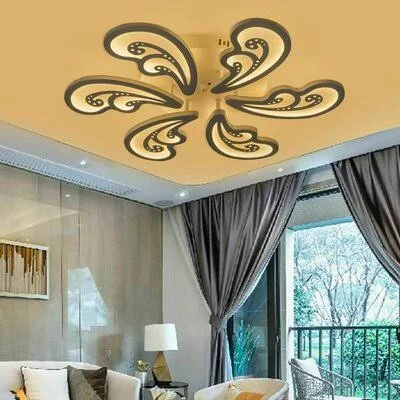 Airiona 17.73'' Unique/Statement Circle LED Semi Flush Mount Winston Porter