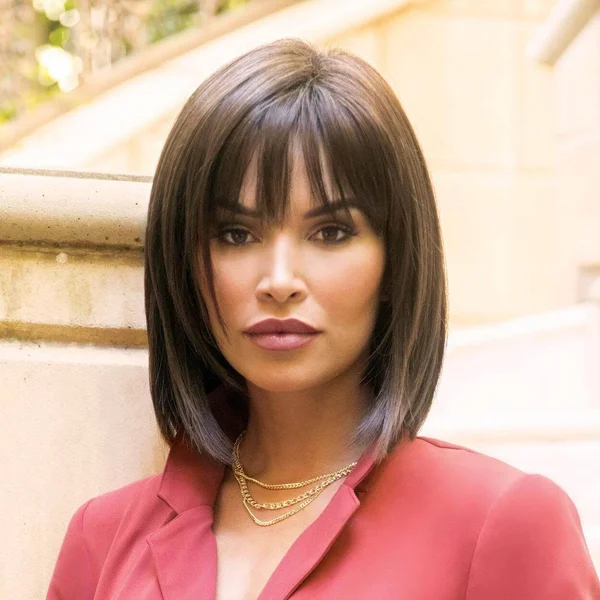 Noriko Alva Synthetic Wig - Chestnut