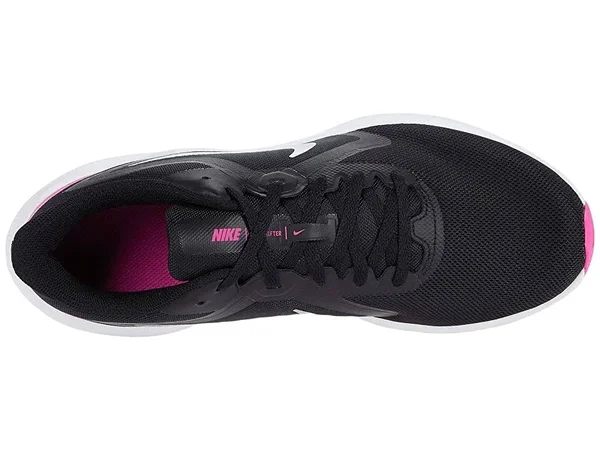 Women's Nike Downshifter 10 Running Shoe - Black/Pink - Size 5.5