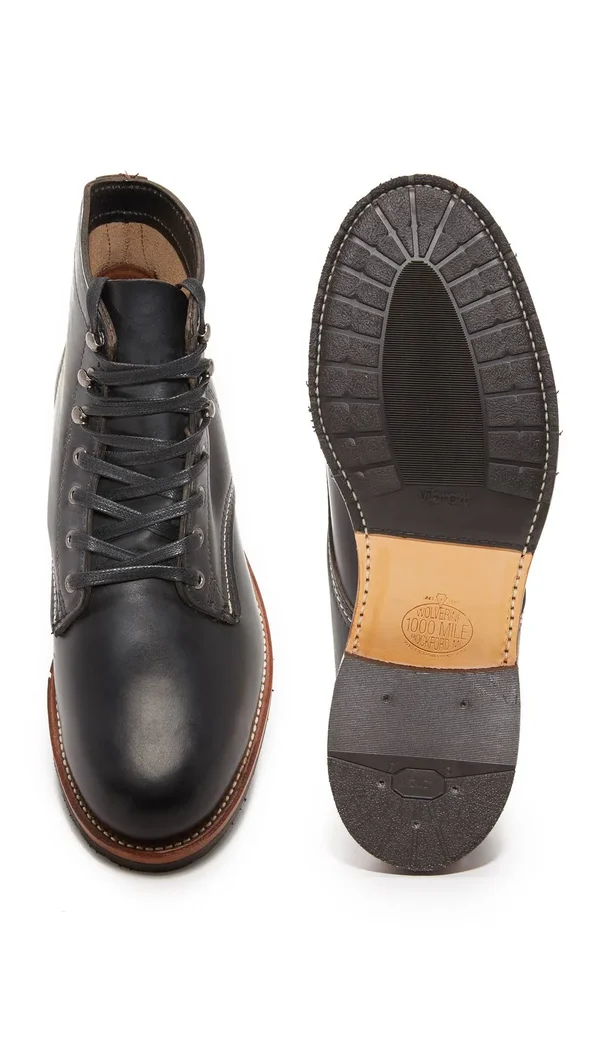 Wolverine Mens Evans Black Boot - 9