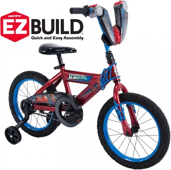 Marvel Spider-Man 16x22 EZ Build Red Bike, by Huffy
