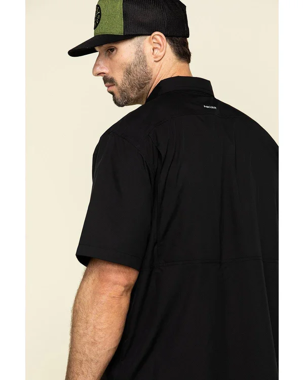 Ariat Men's VentTEK Performance Short Sleeve Shirt - Black
