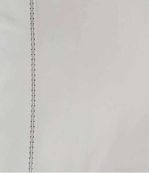 Vera Wang Solid Cotton Percale Sheet Set, King - White