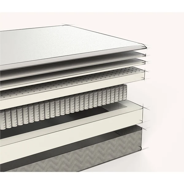 Room & Board, Modern Natural Organic Latex & Coil Hybrid Twin Mattress