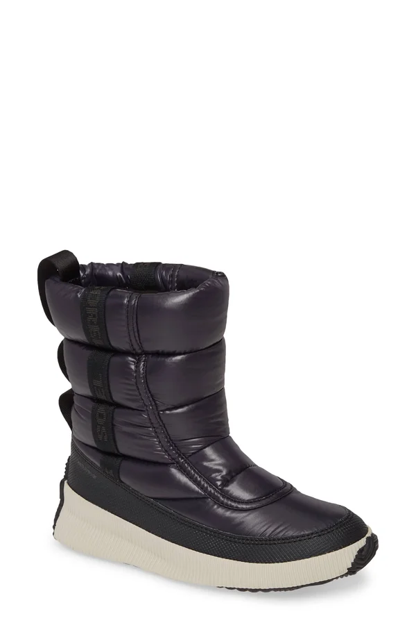 Sorel Out N About Puffy Mid Boot - Women's Black, 6.5