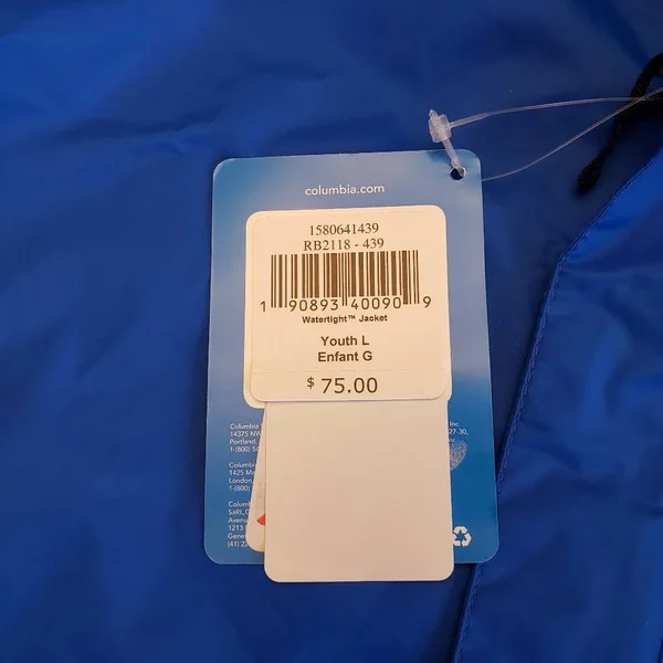 Columbia Boys Watertight Jacket Super Blue