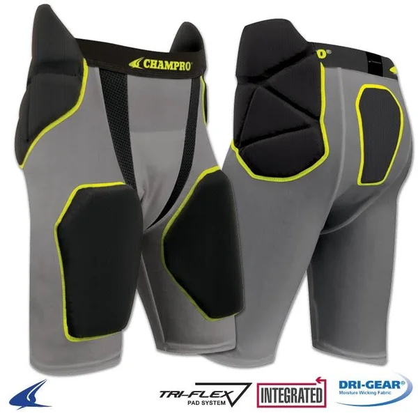 Champro Adult Tri-Flex Integrated 5 Pad Girdle