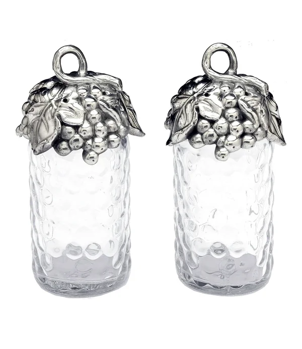 Arthur Court Grape Salt and Pepper Set