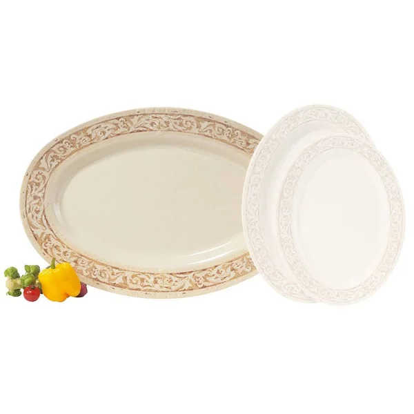 Get Enterprises, OP-630-OL - Olympia 30 in Oval Platter